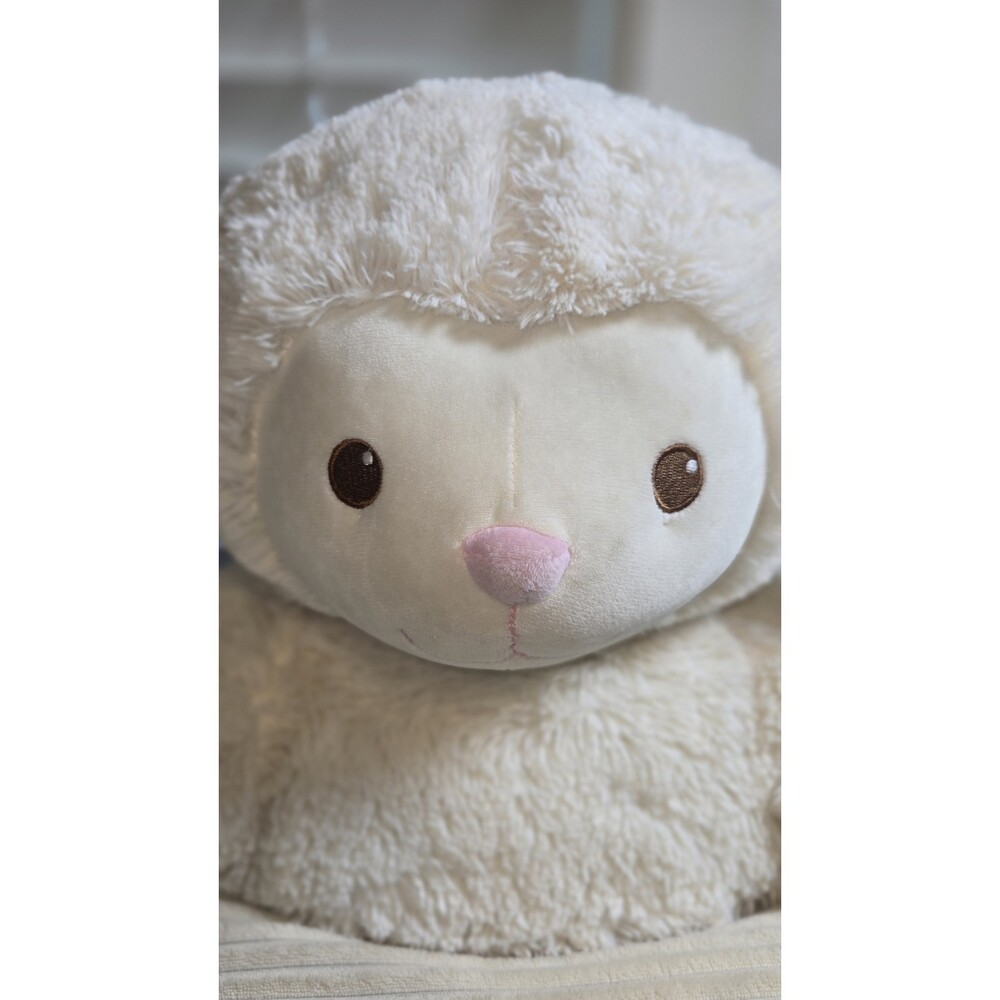 Kellytoy Plush Lamb Animal Chair Cream Nursery Toddler Soft Seat Sheep 18" - Picture 12 of 12
